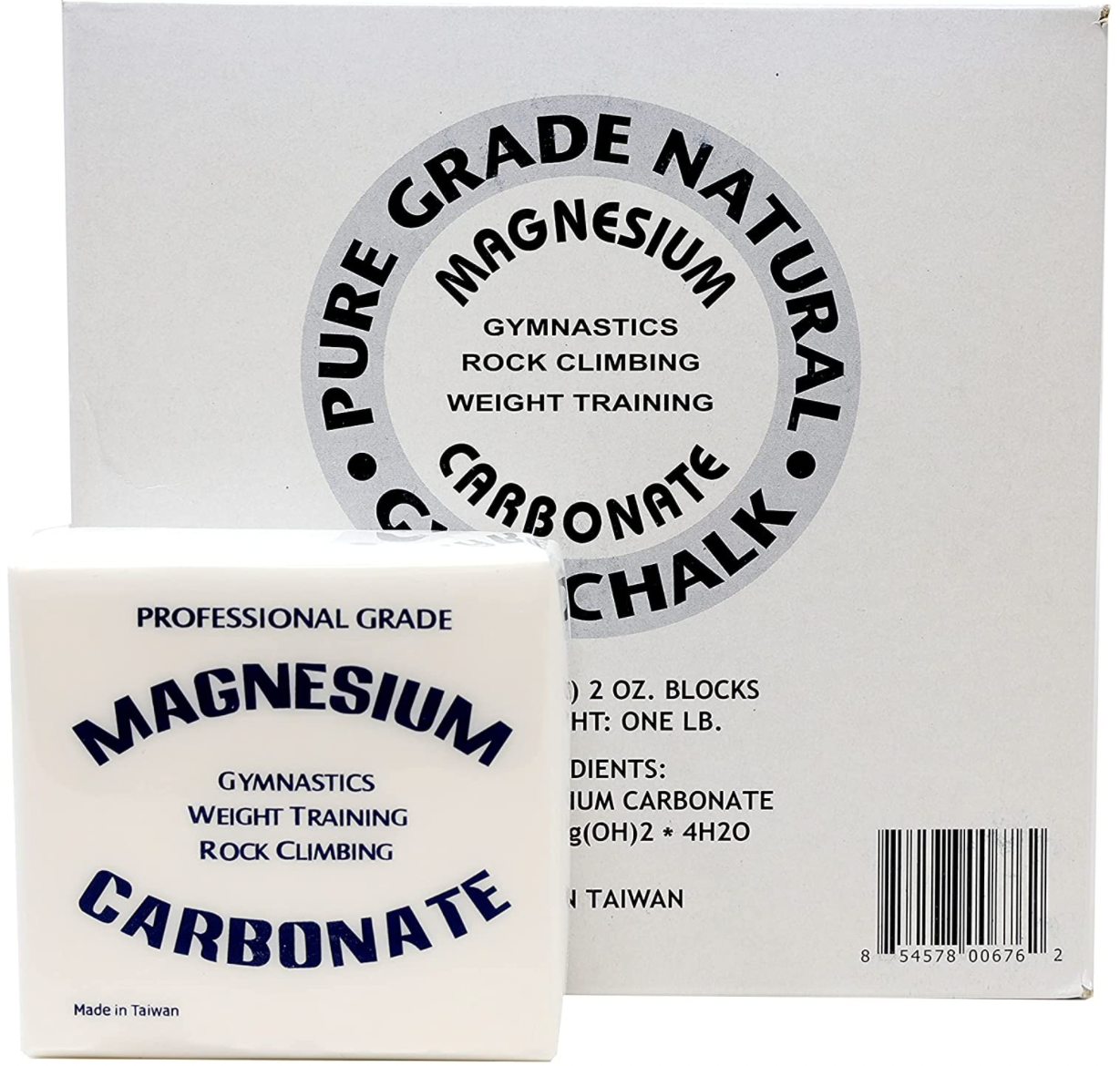 Cramer Gym Chalk Block 1lb - Magnesium Carbonate For Improved Grip In Gymnastics Weightlifting Power Lifting Pole Fitness Rock Climbing 1 Pound Cramer Gym Chalk Block 1lb - Magnesium Carbonate For Improved Grip In Gymnastics Weightlifting Power Lifting Pole Fitness Rock Climbing 1 Pound