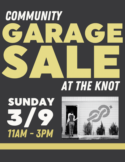 Community Garage Sale | Table Sign-Up